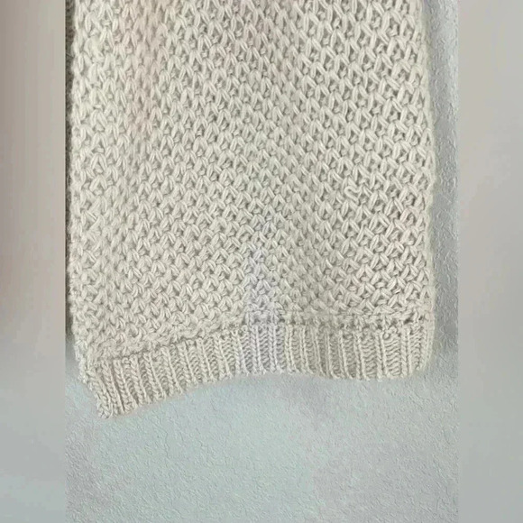 J Jill Chunky Knit Alpaca Blend Sweater Vest Cardigan Women's Medium - Picture 3 of 8